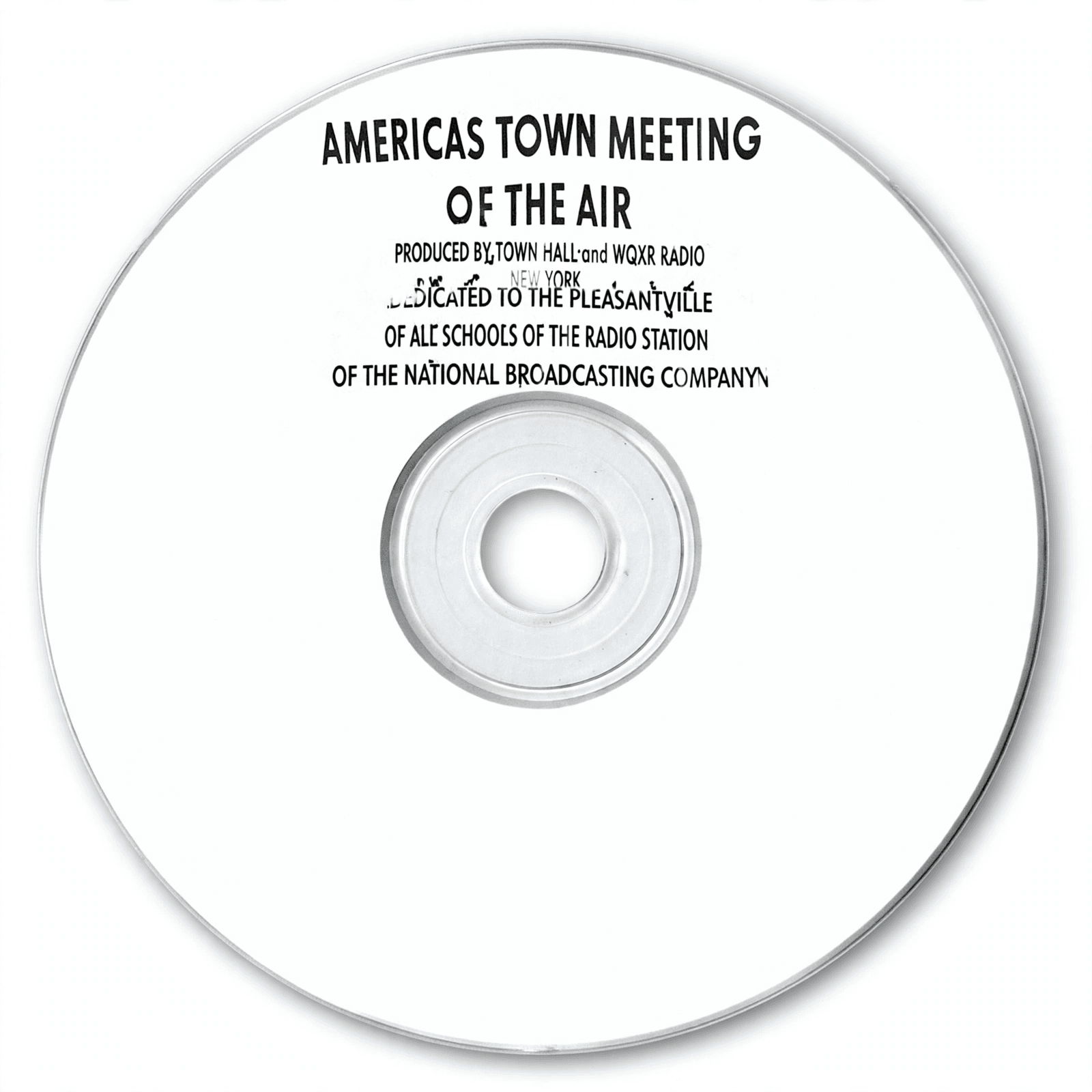 America's Town Hall Meeting of the Air