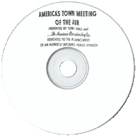 America's Town Hall Meeting of the Air